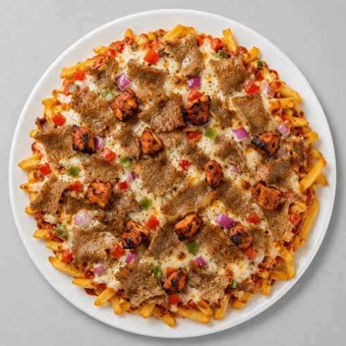 Mixed Kebab Pizza 