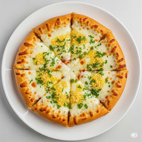 Garlic Pizza Bread With Cheese 