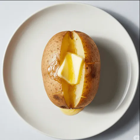 Jacket Potato With Butter 