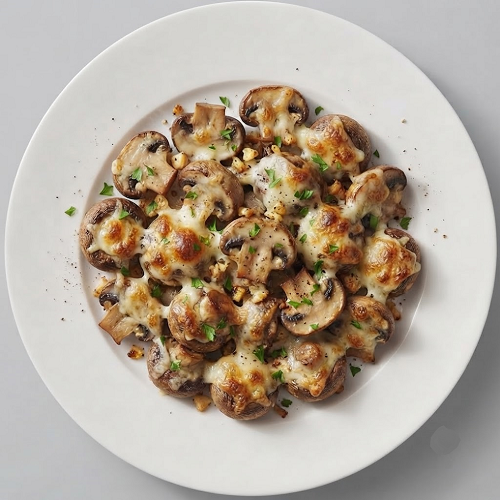 Garlic Mushroom With Cheese 
