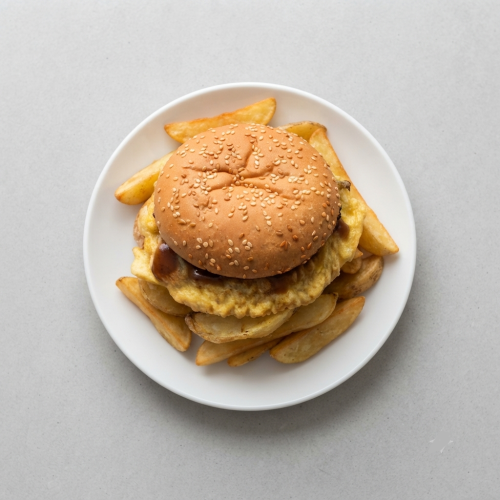 Burger & Chip Roll 
